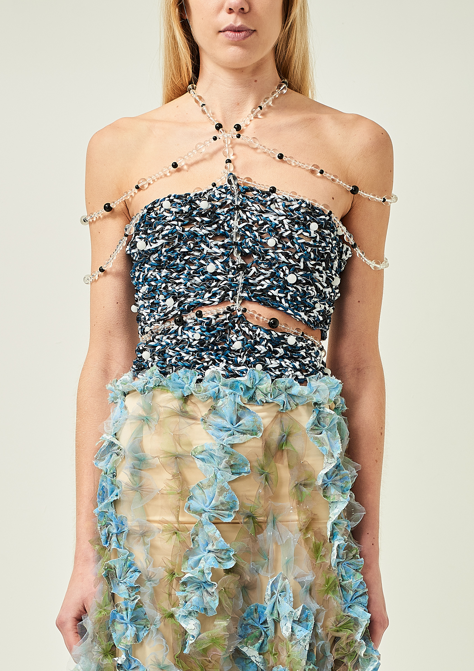 BEADED CROCHET TOP BEADED CROCHET TOP
