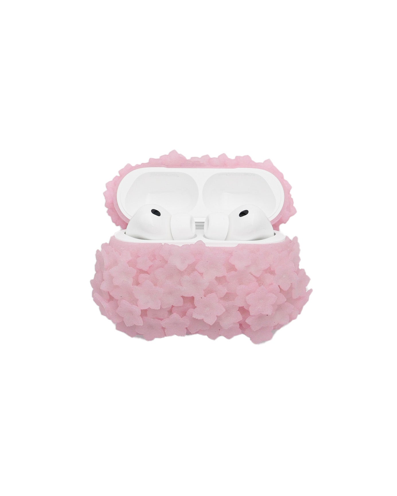 PEACH FLOWER AIRPODS CASE 3D PRINTED