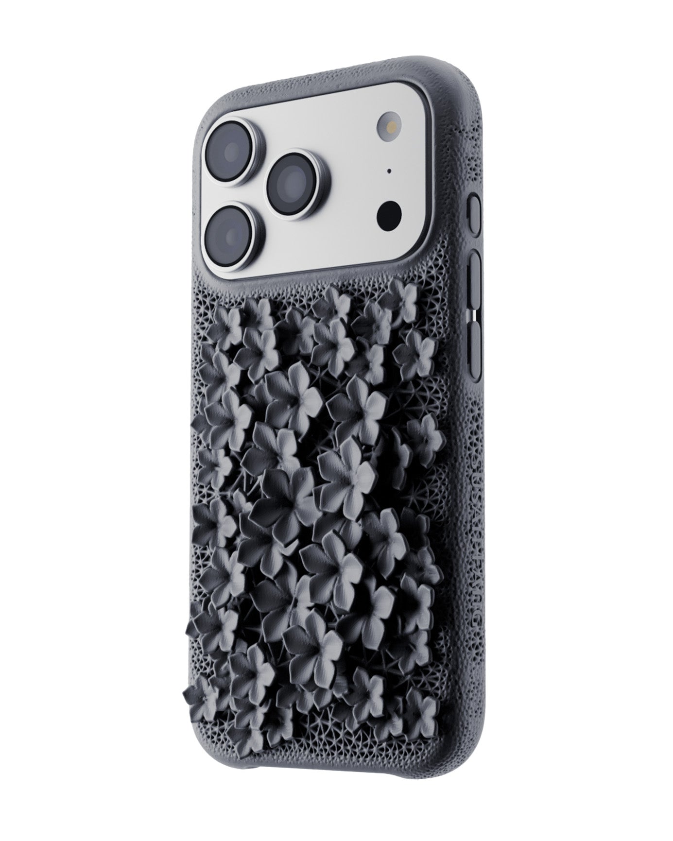 PEACH FLOWER IPHONE CASE 3D PRINTED