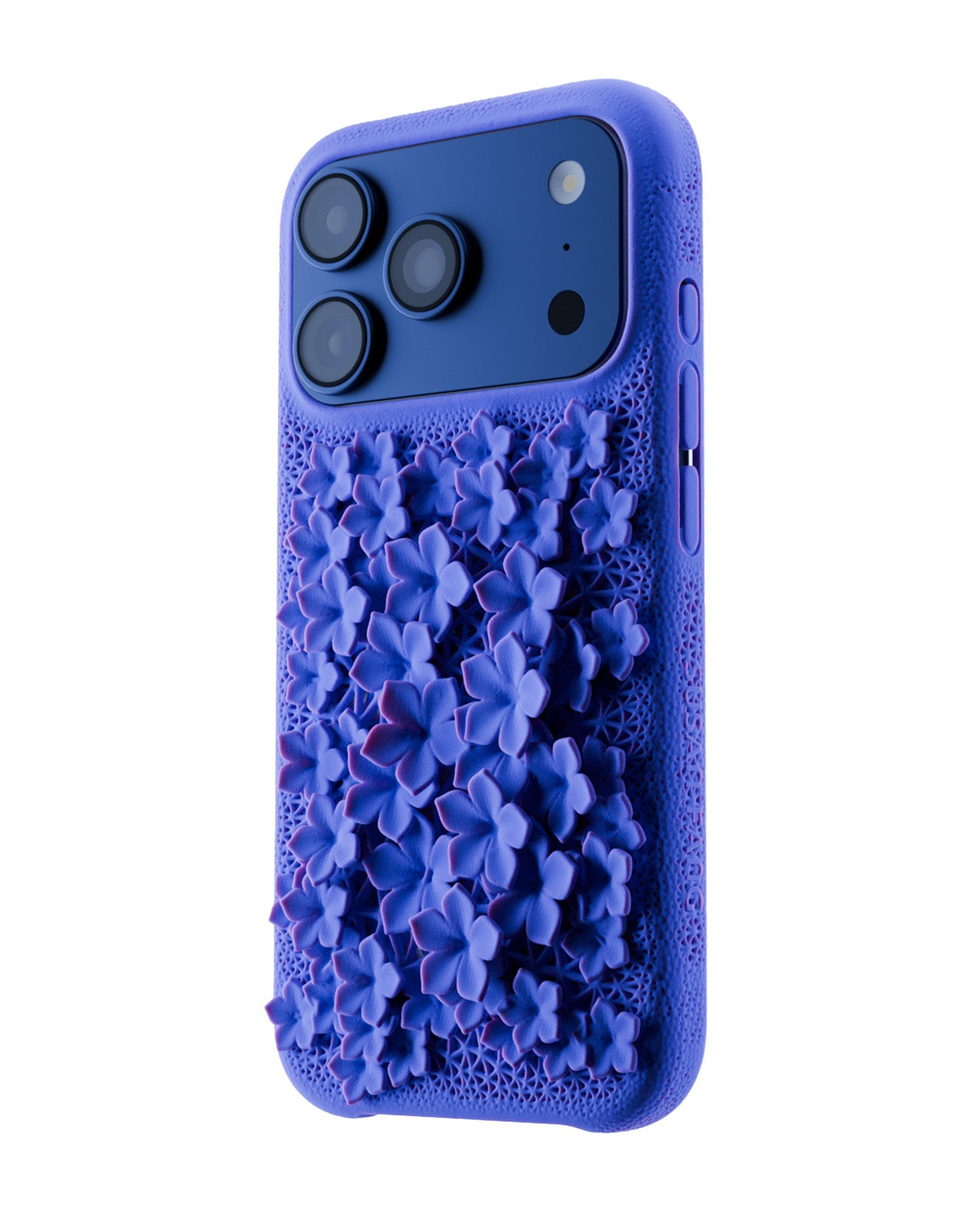 PEACH FLOWER IPHONE CASE 3D PRINTED