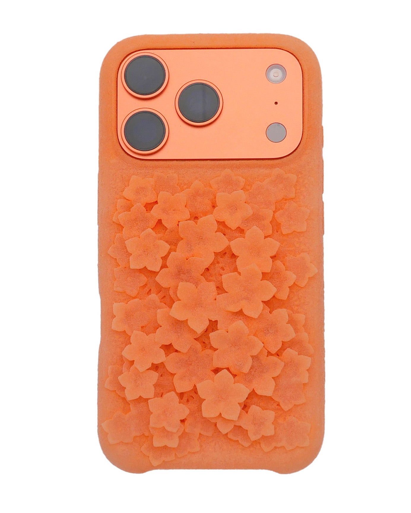 PEACH FLOWER IPHONE CASE 3D PRINTED