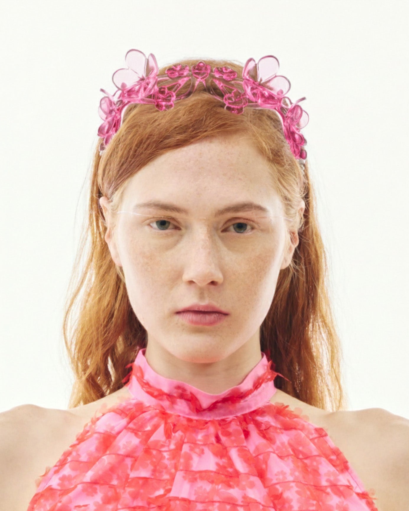 3DPRINTEDFLOWERSUNGLASSES_Pink_Front