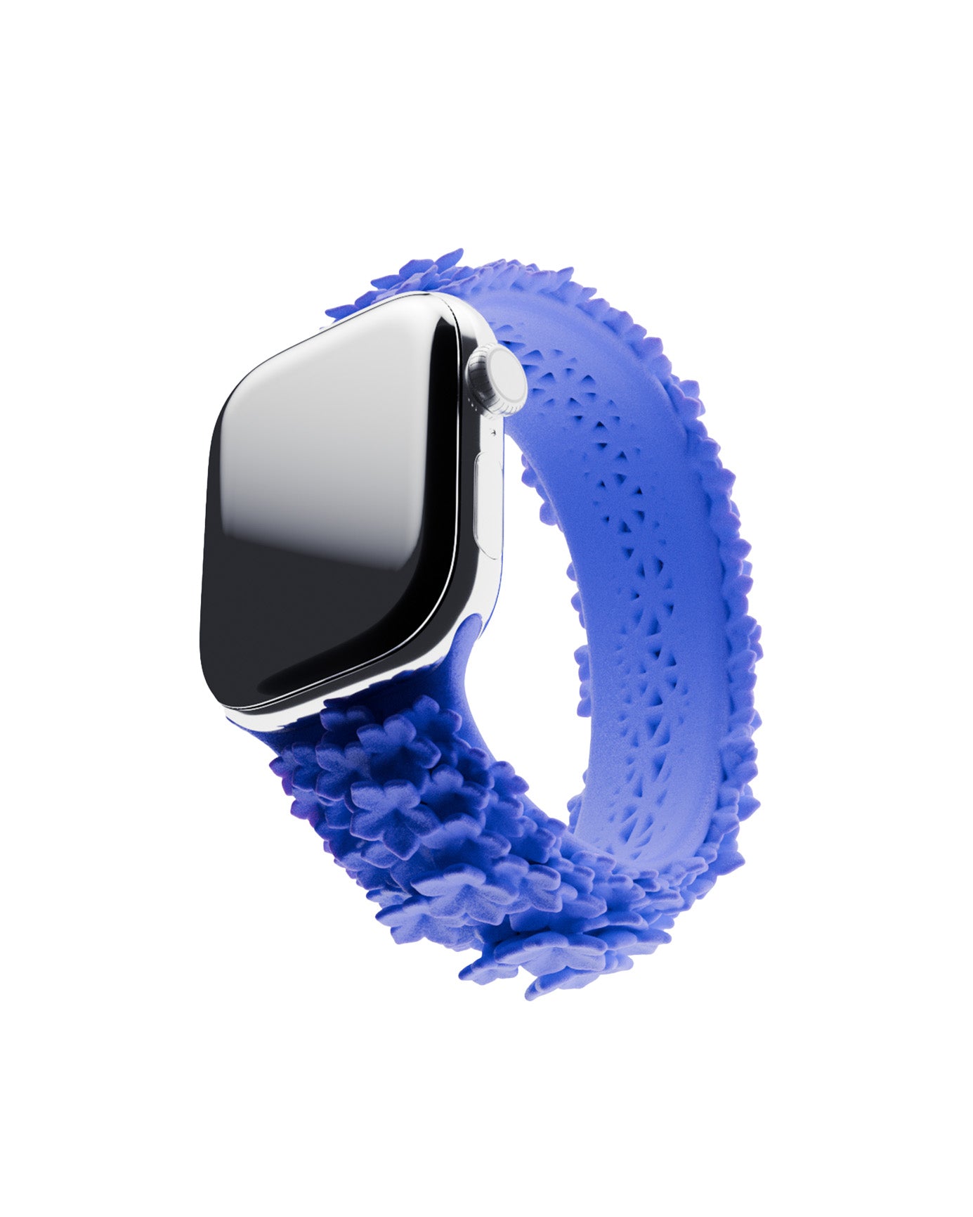 PEACH FLOWER APPLE WATCH BAND 3D PRINTED