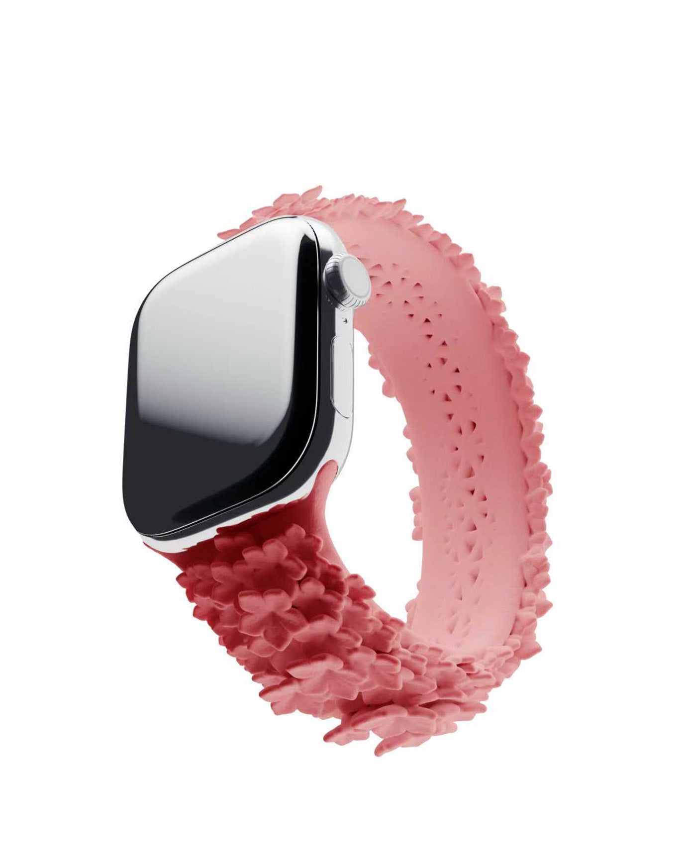 3DPRINTEDFLOWERWATCHSTRAPRED