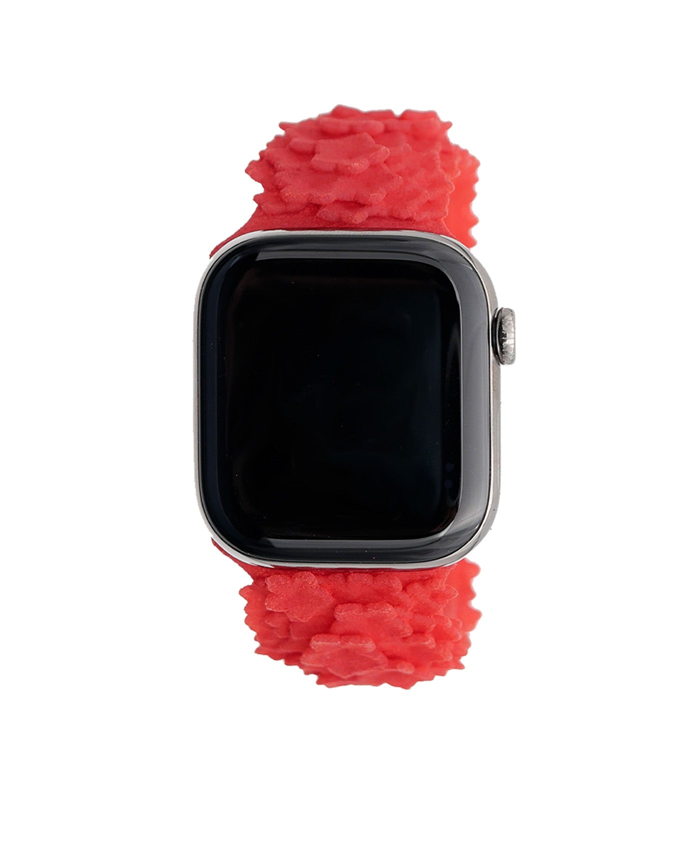 3DPRINTEDFLOWERWATCHSTRAP_red