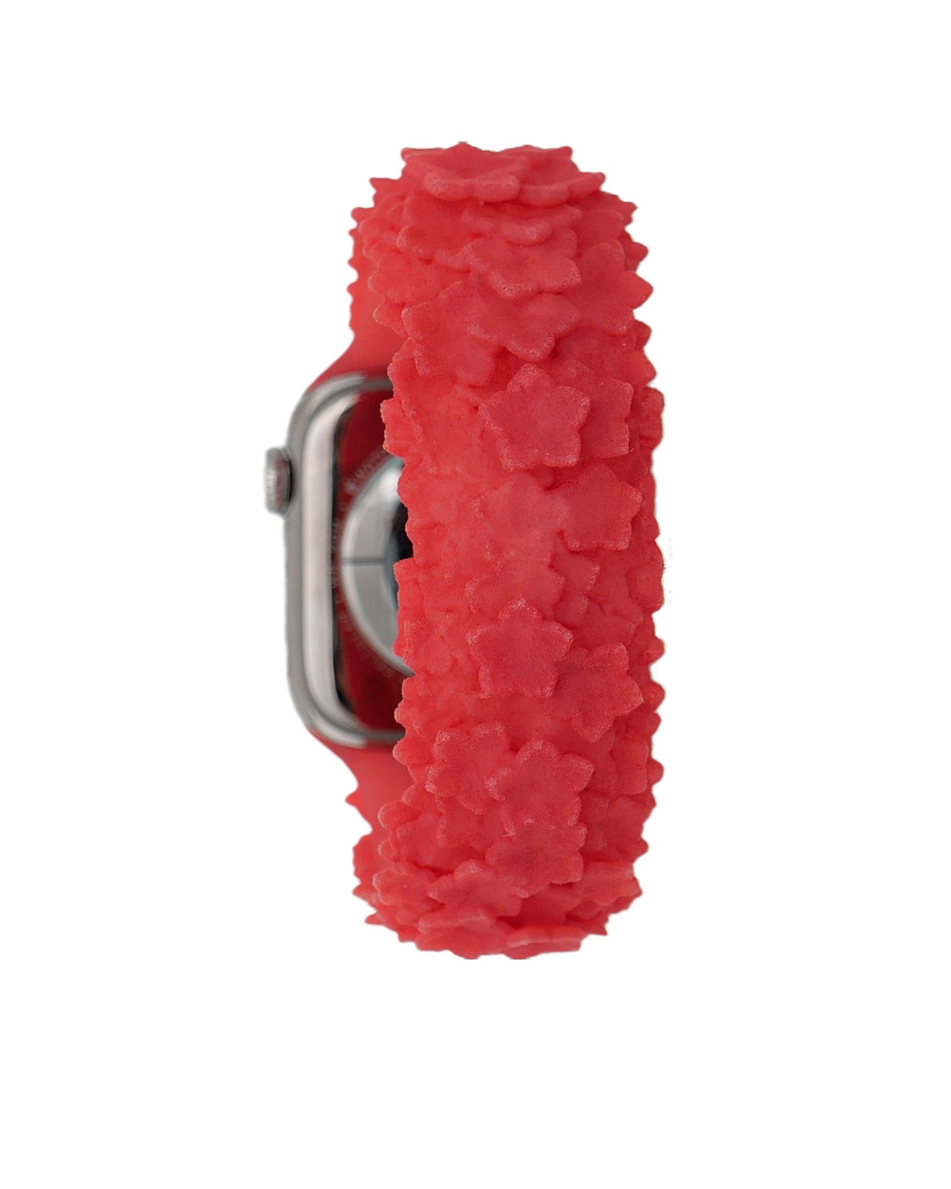3DPRINTEDFLOWERWATCHSTRAP_red