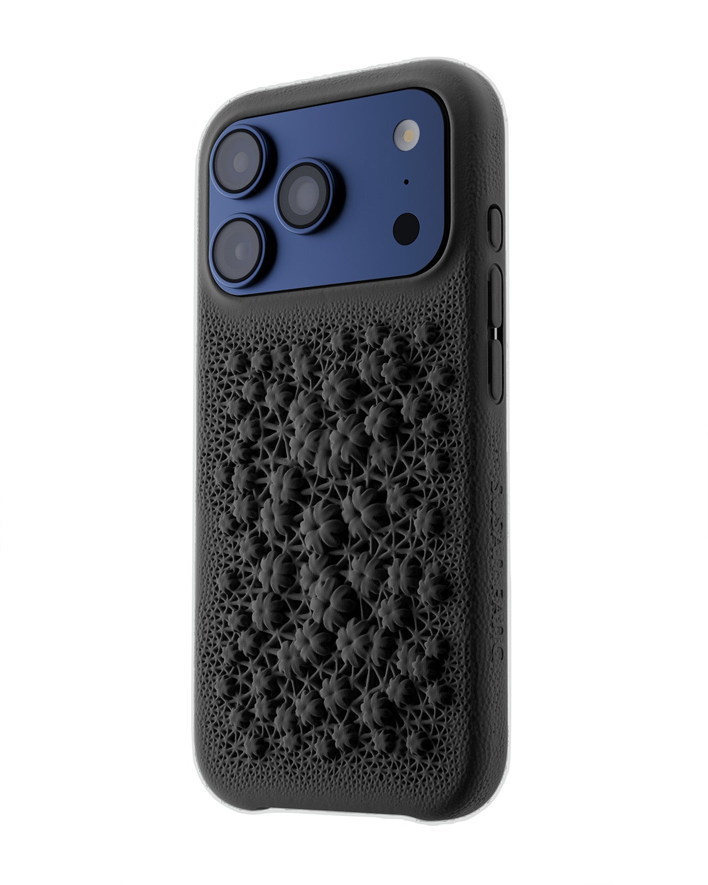 DPRINTEDLUCKYCLOVERPHONECASEblack