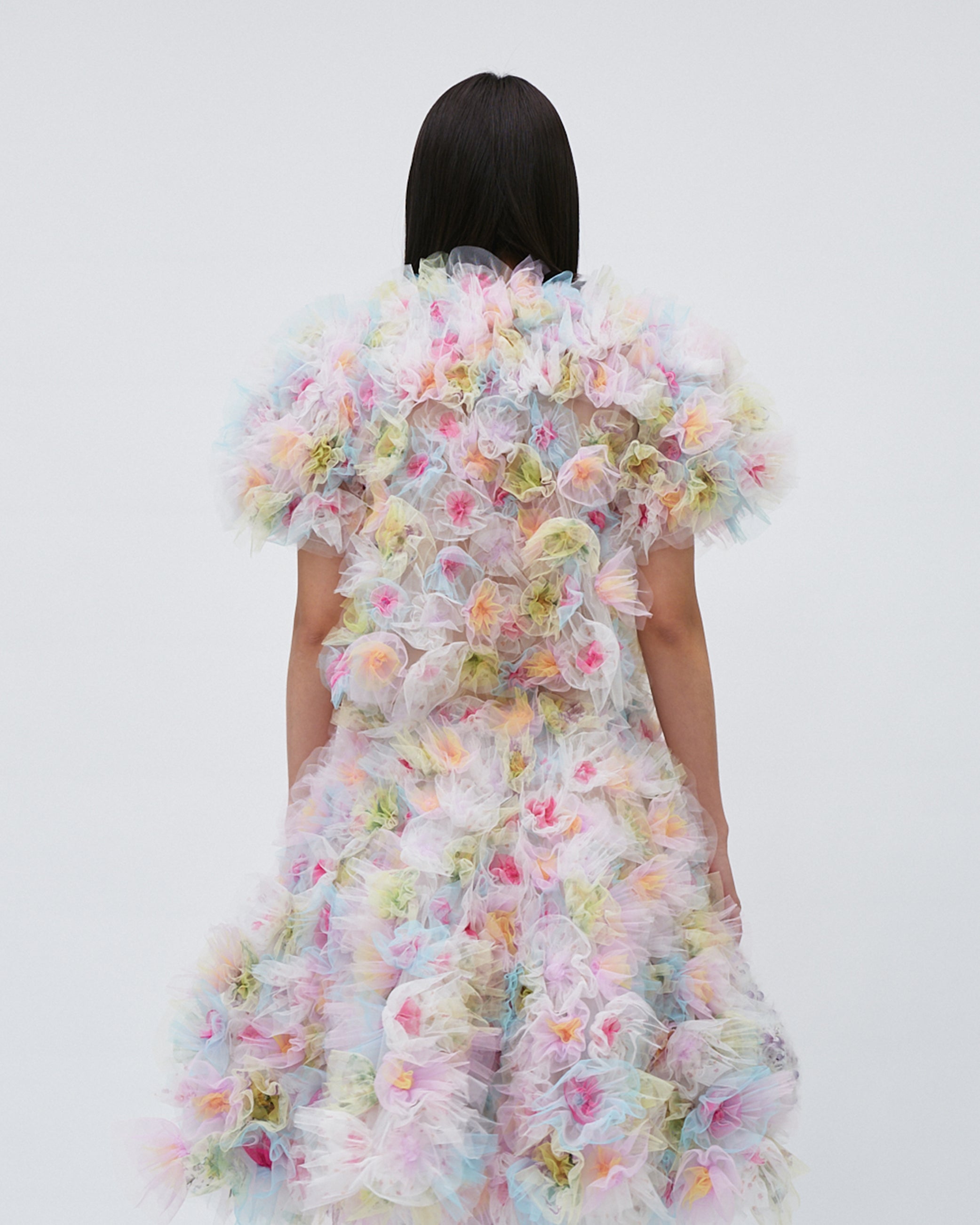 AIR-FLOWERS CLUSTERED TOP