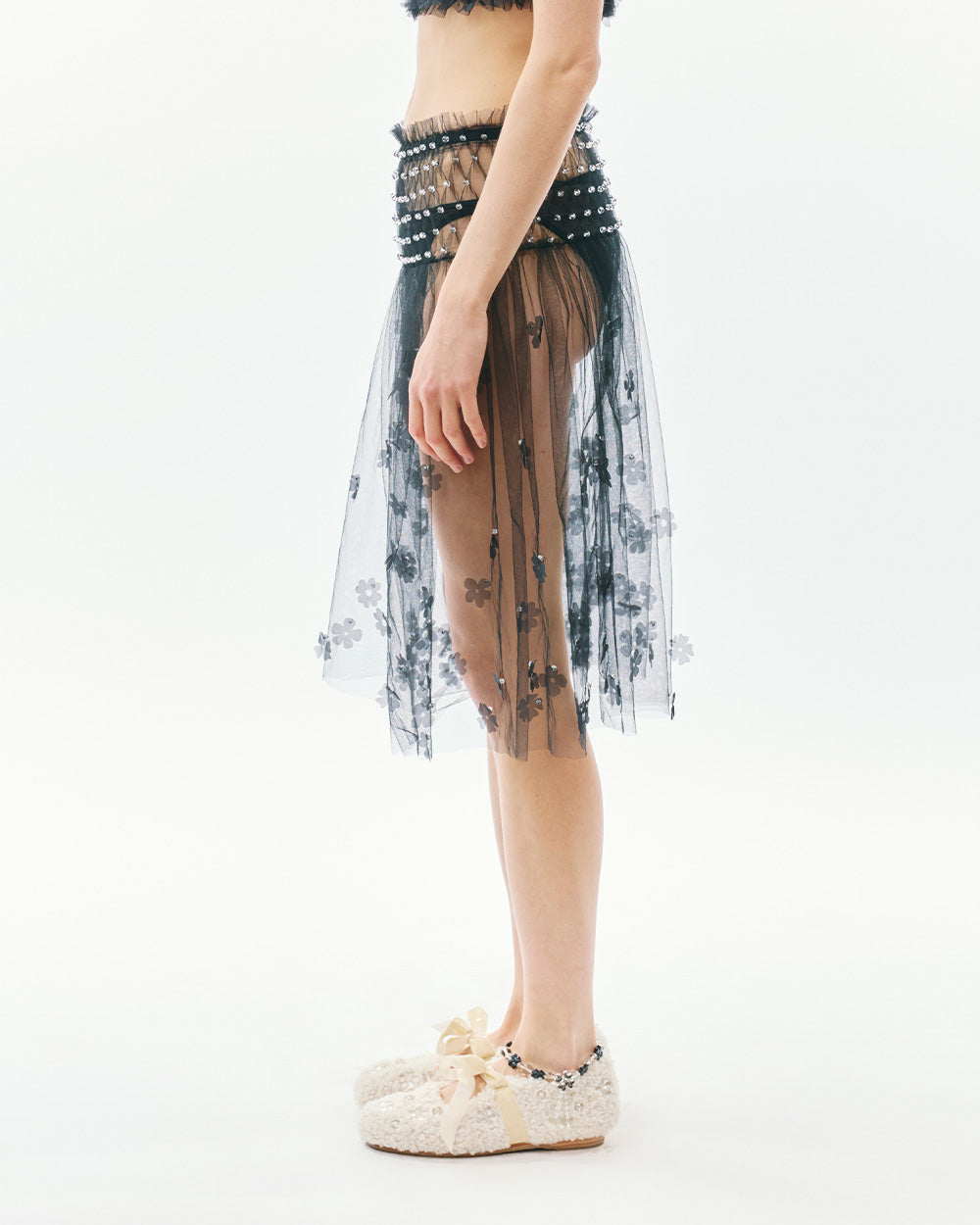 BUBBLESMOCKEDFLOATFLOWERSKIRT_black_left