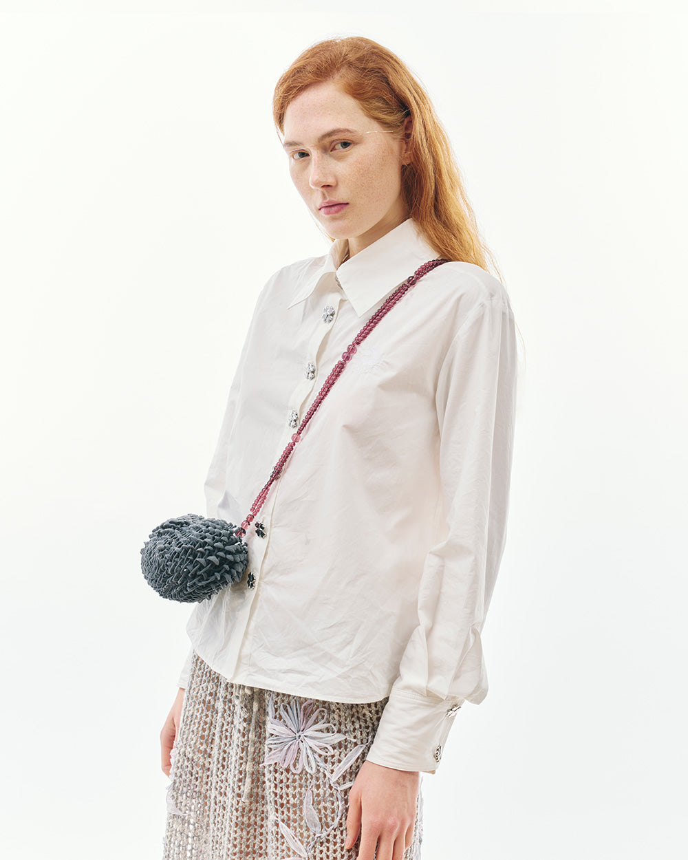 EMBROIDERED MONOGRAM SHIRT