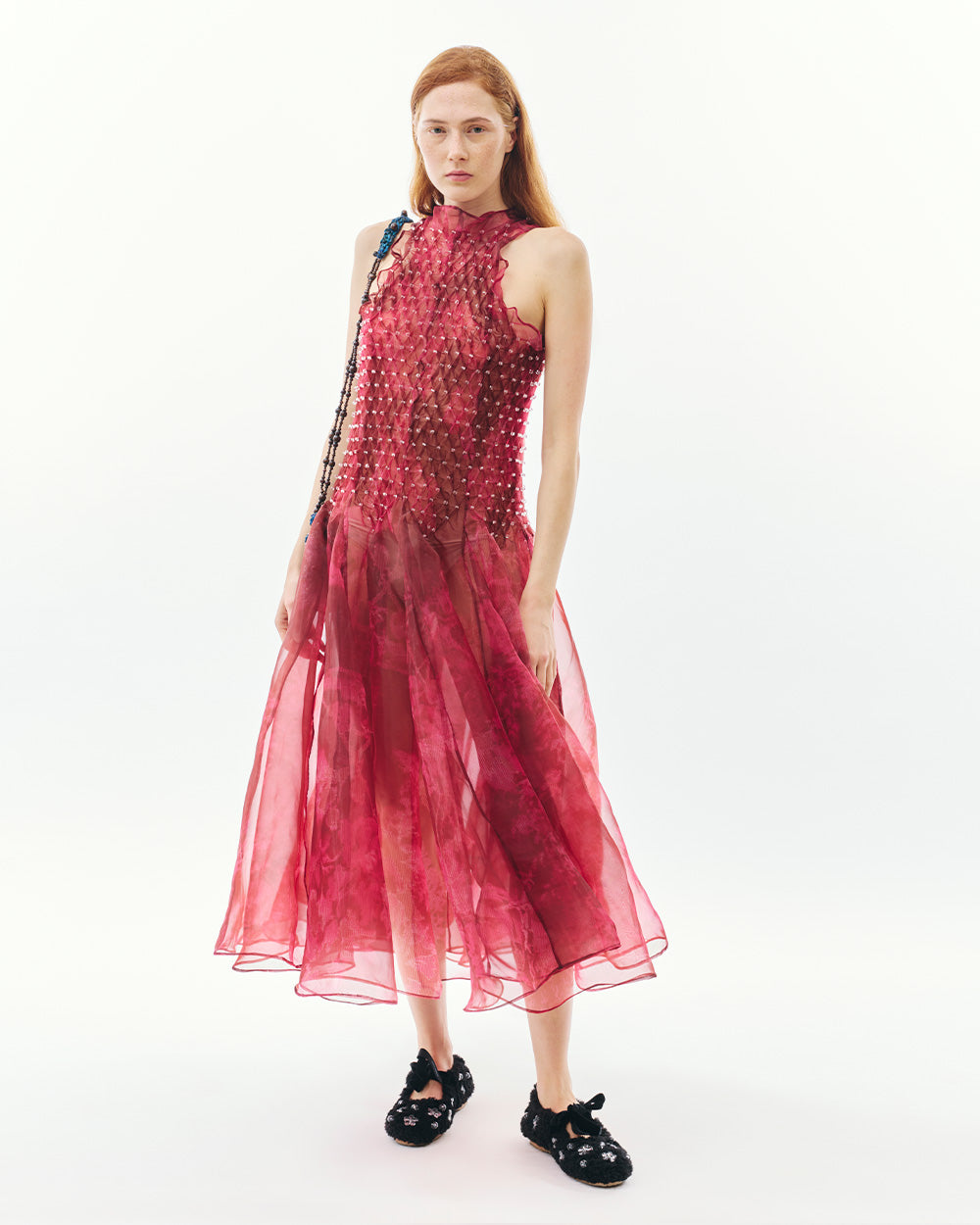 sheer smock dress Sheer Smock Dress