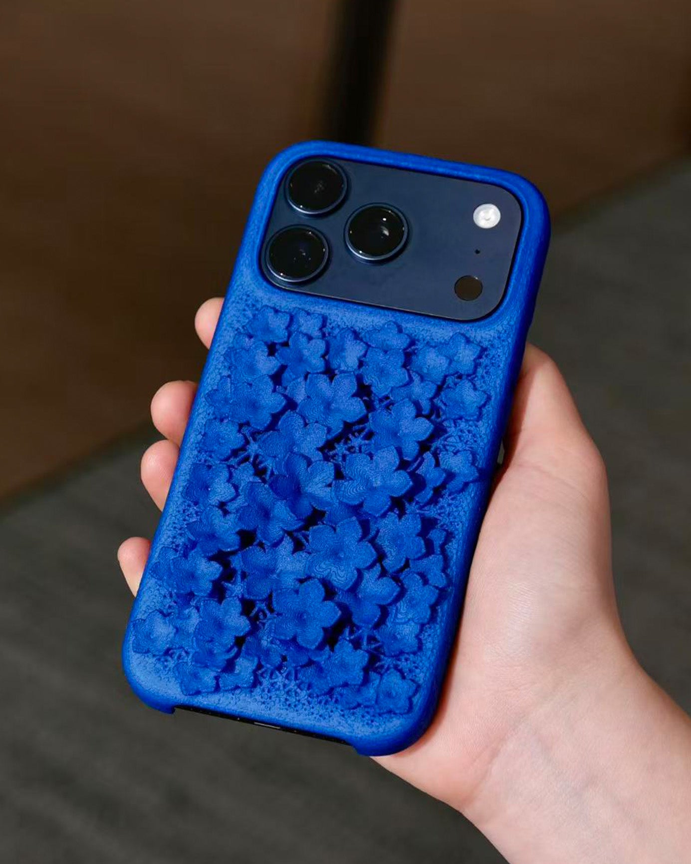 PEACH FLOWER IPHONE CASE 3D PRINTED