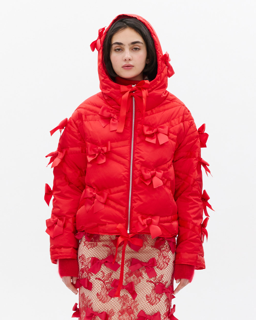 SUSANFANGBOWHOODEDPADDEDJACKETREDfront