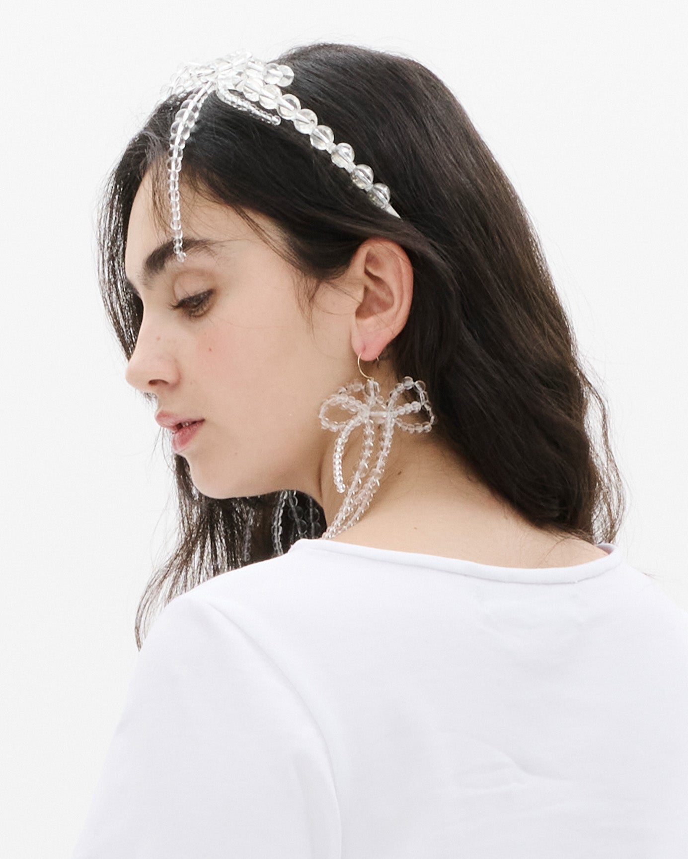 SUSANFANGBUBBLEBEADEDBOWEARRINGside
