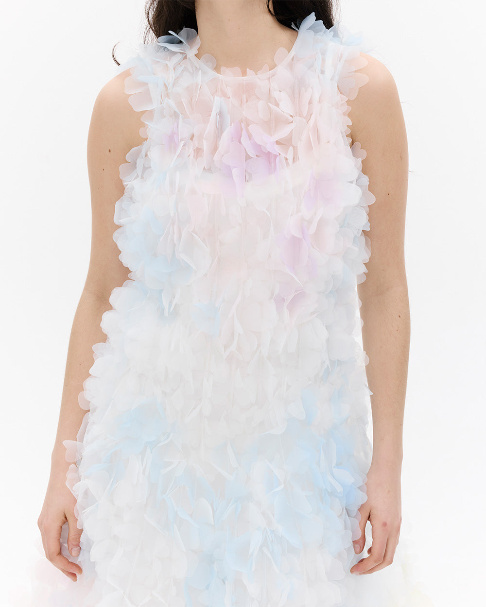 PASTEL LASER-CUT BUTTERFLY DRESS