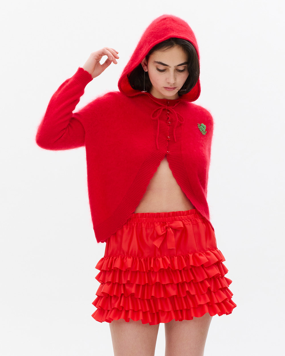 SUSAN_FANG_HOODED_CASHMERE_CARDIGAN_RED