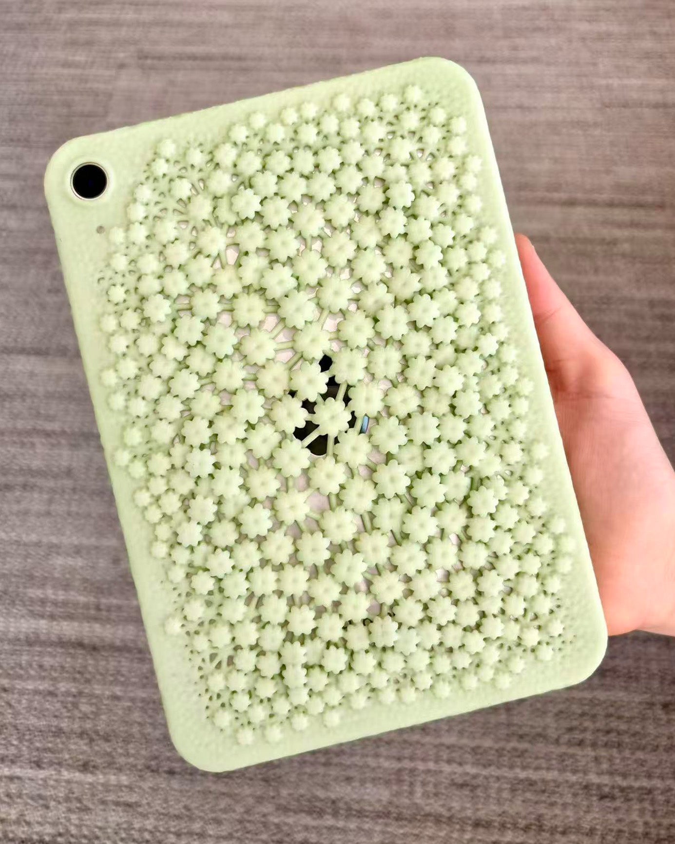 LUCKY CLOVER IPAD CASE 3D PRINTED