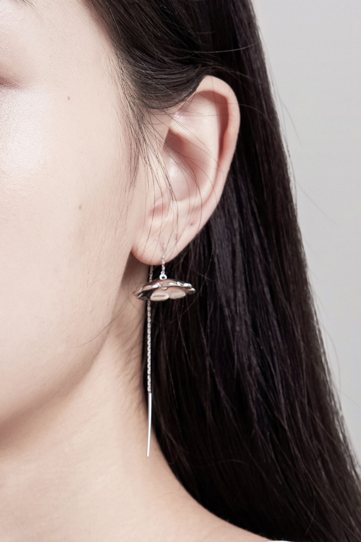 WOMEN GIRL ACCESSORY STYLE GOLDEN FORTUNE FLOWER WISH EARRING