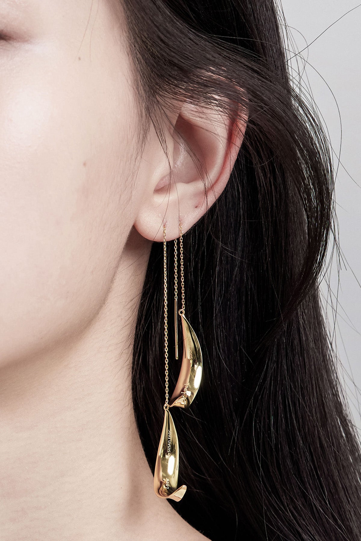 WOMEN GIRL ACCESSORY STYLE GOLDEN WISDOM CHIME EARRING
